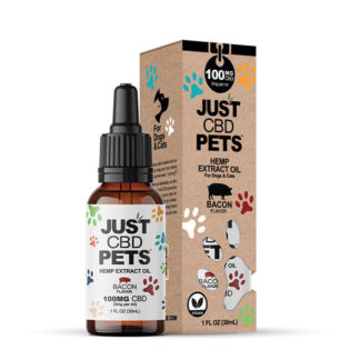 JustCBD Pets Hemp Oil bacon 100mg