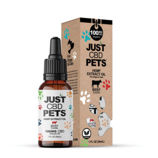 JustCBD Pets Hemp Oil beef 100mg