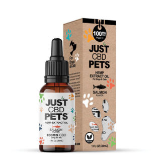 JustCBD Pets Hemp Oil salmon 100mg