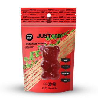 CBD Vegan Gummies 300mg Strawberry Champagne