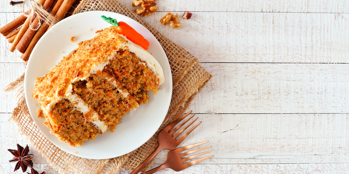 Vegan Carrot Cake with CBD